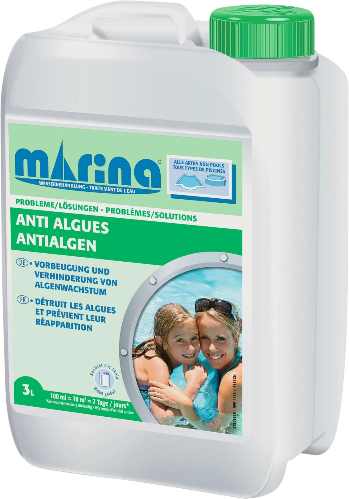 AntiAlgenmittel 3l kaufen Poolchemie LANDI