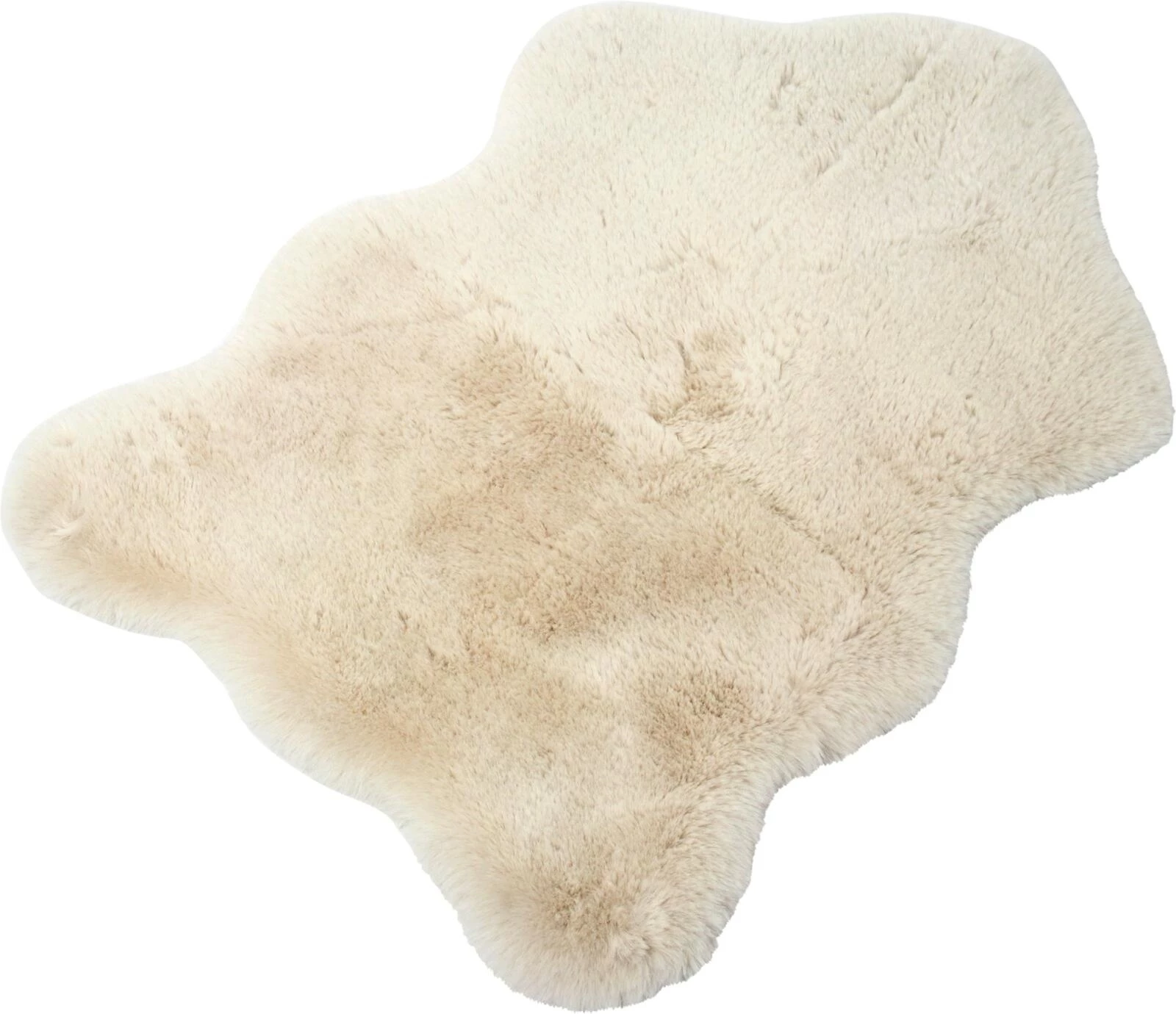 Kunstfell beige 80 × 55 cm kaufen Tierfelle LANDI