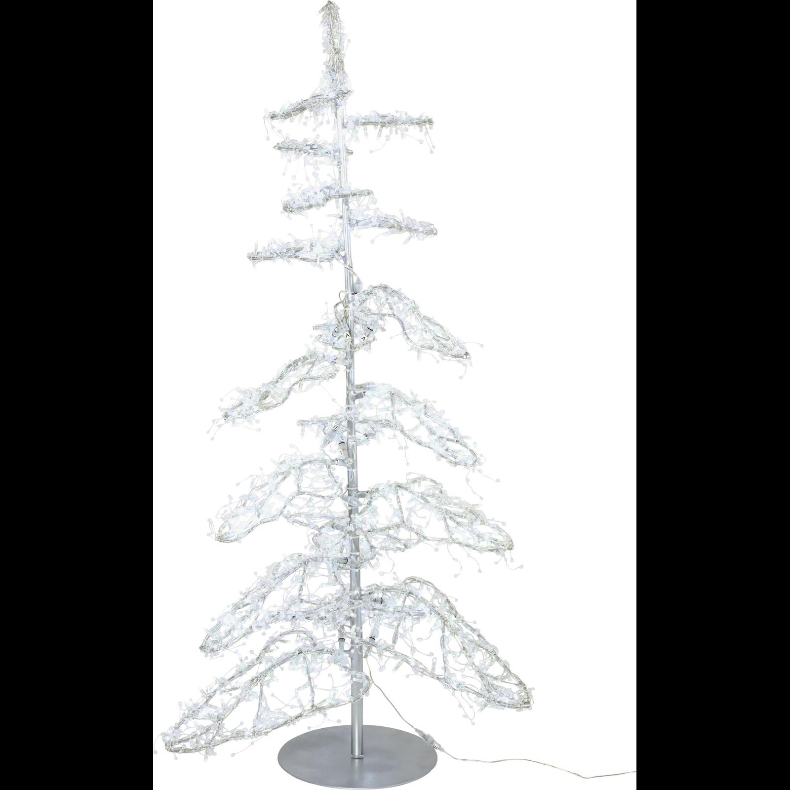 Arbre Sans Mât, 6 M, À 720 Lampes  Lumière De Noël Extérieur Christmas  United ⋆ Alina Frances