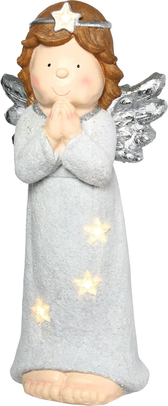 Engel mit 4 LED kaufen Weihnachtsbeleuchtung batteriebetrieben LANDI