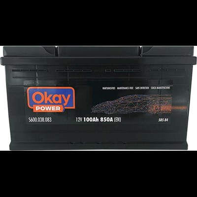 Batterie de démarrage OKAY Power 100Ah/ Acheter - Accessoires