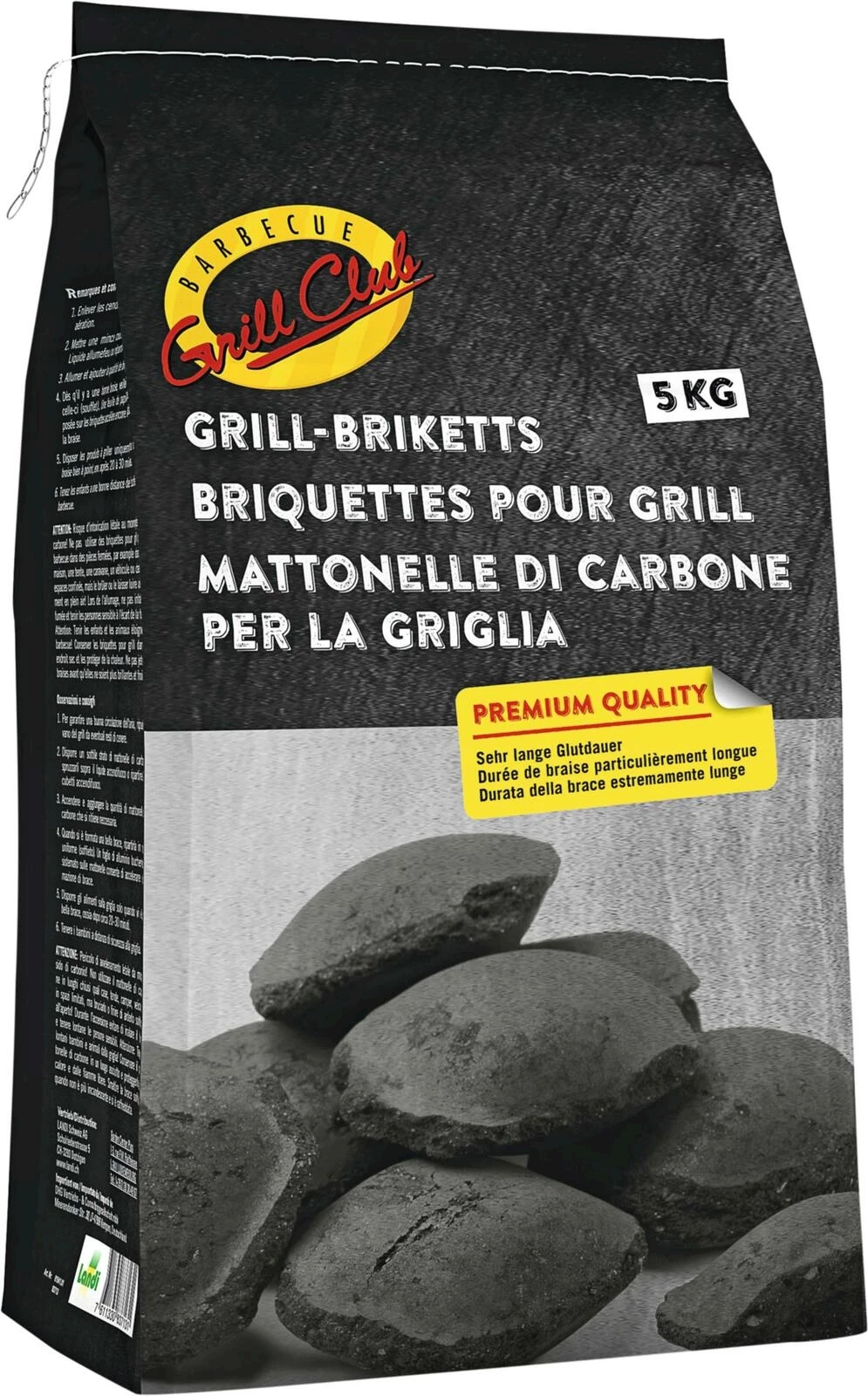 Grillbriketts Grill Club 5kg