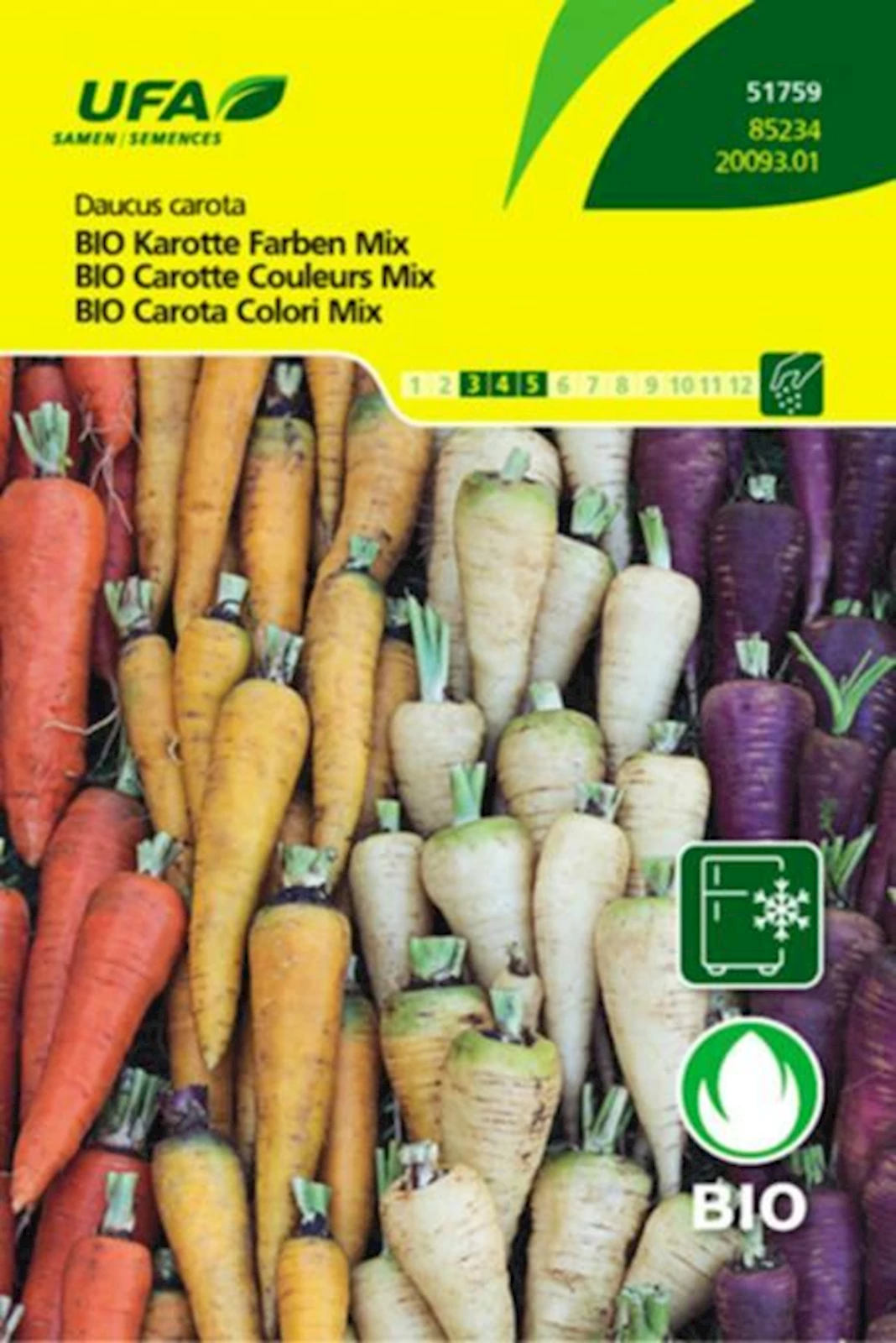 Karotten Farben Mix BIO-K UFA