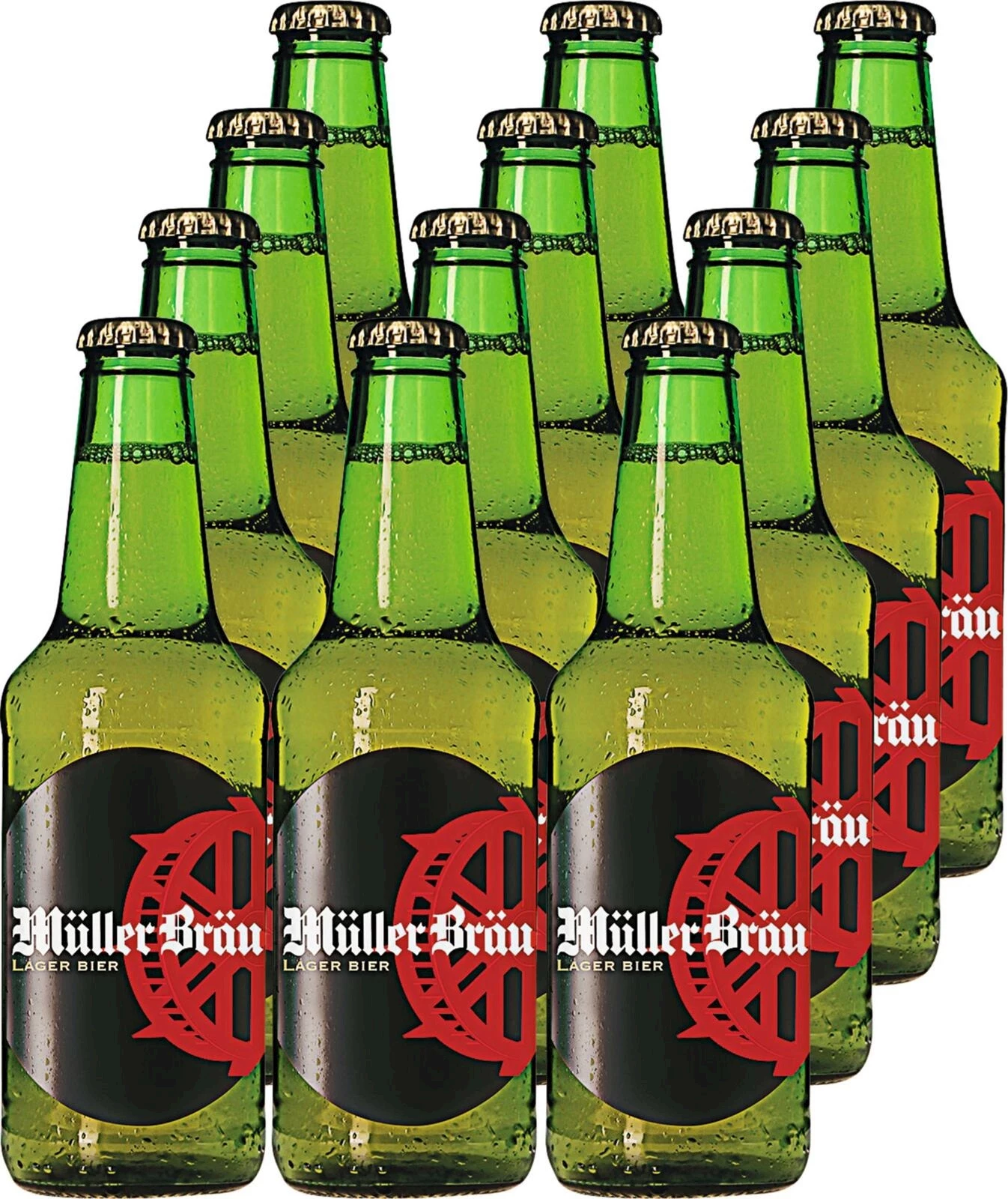 Lagerbier Müller Bräu 12  × 33cl
