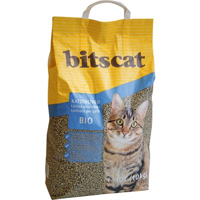 Litière p. chats bio bitscat 10 kg
