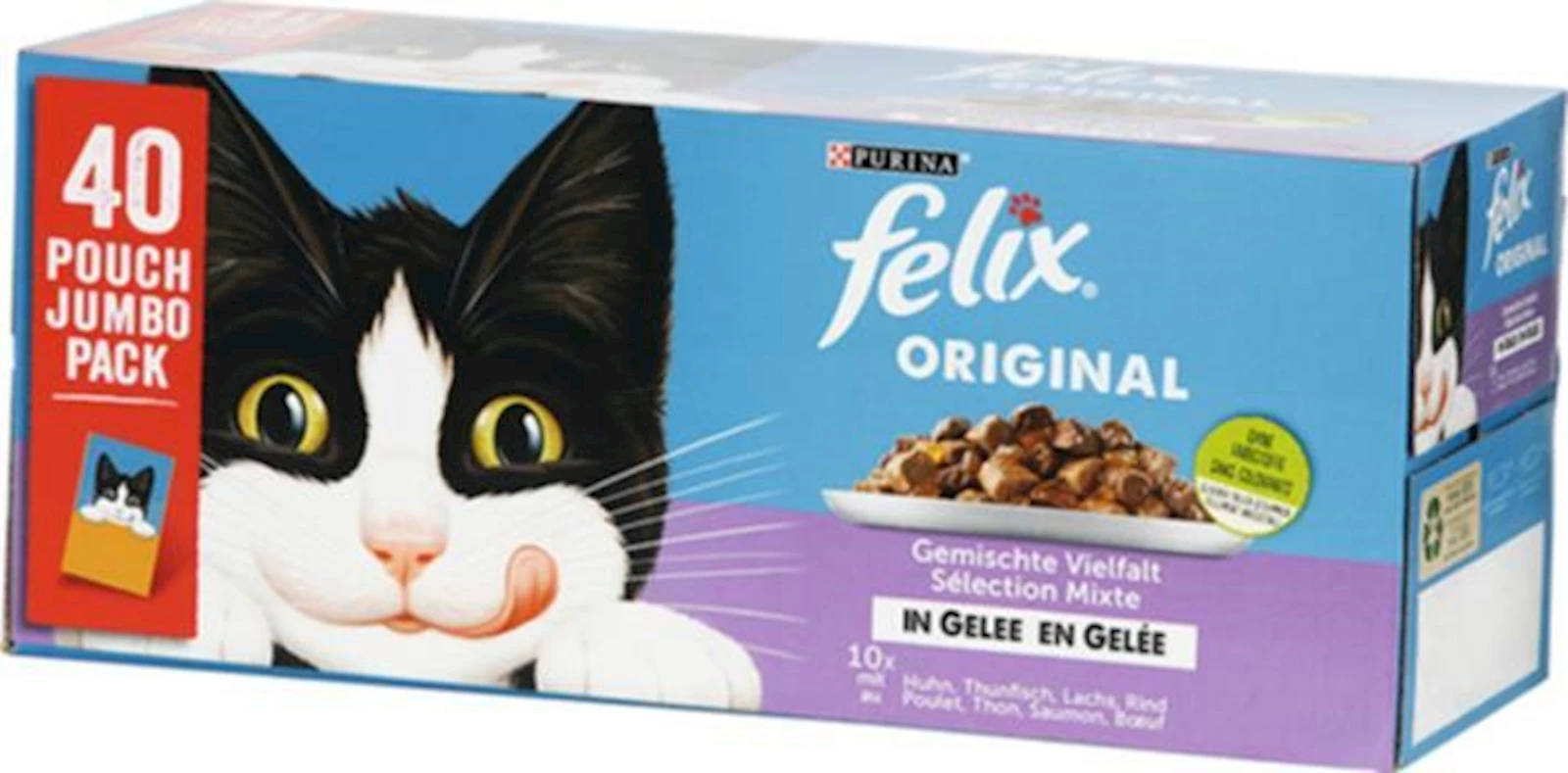 Aliment pour chats Felix 40 × 85 g