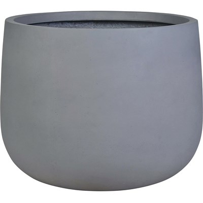 Pot Poly Size gris 34x29 cm