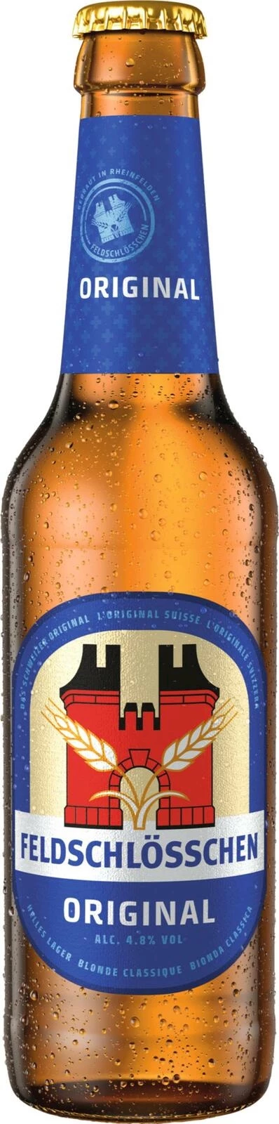 Lagerbier Feld. Original MW 33 cl