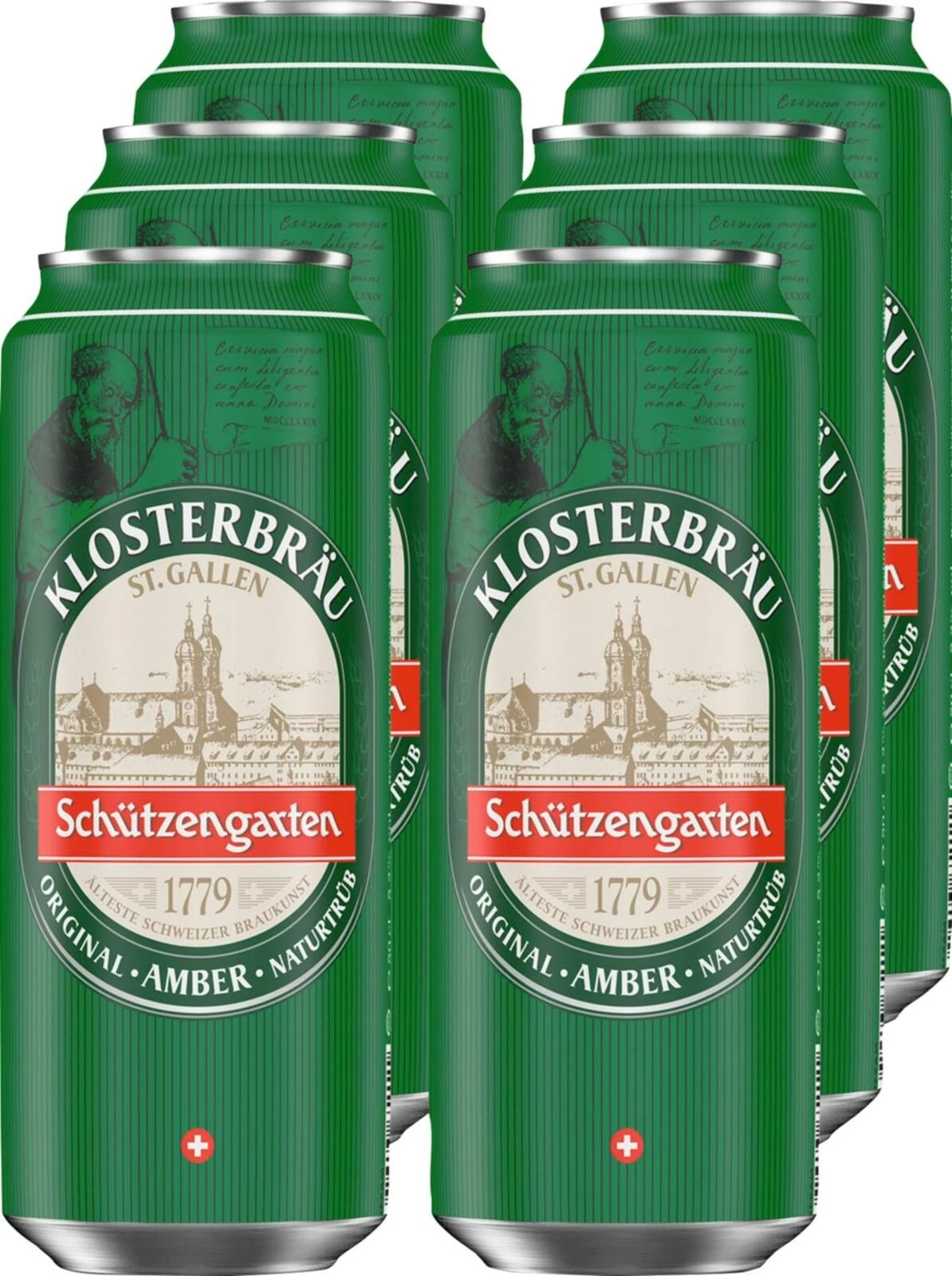 St.Galler Klosterbräu 6 × 50 cl