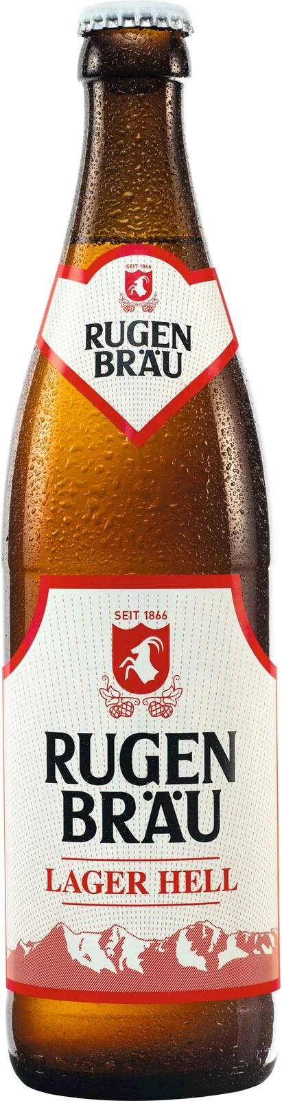 Lagerbier Rugenbräu MW 50 cl