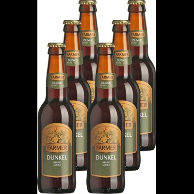 Bière brune Farmer 6 × 33 cl