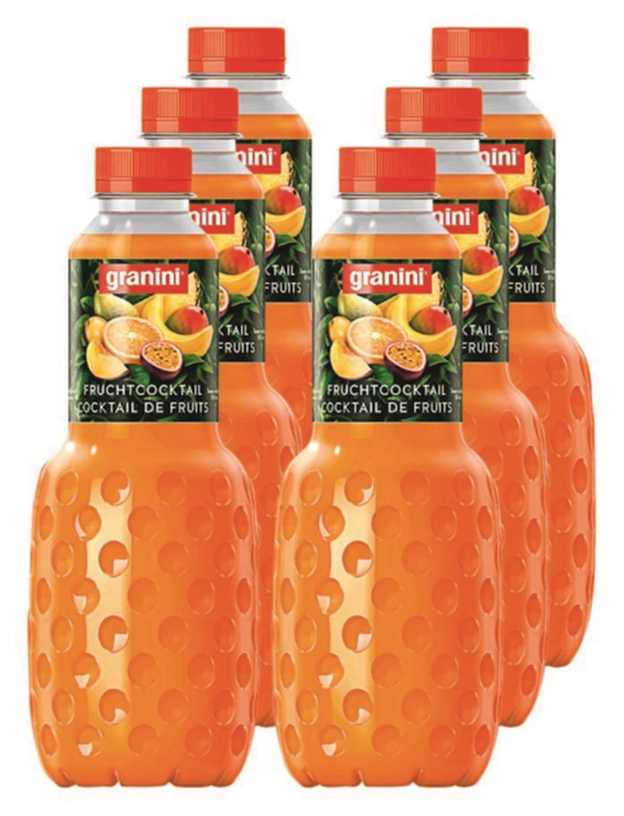 Fruchtcocktail Granini 6 × 100 cl