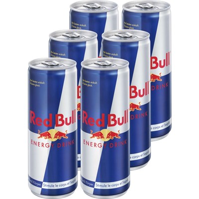 Energy Drink Red Bull Dose 6×25cl