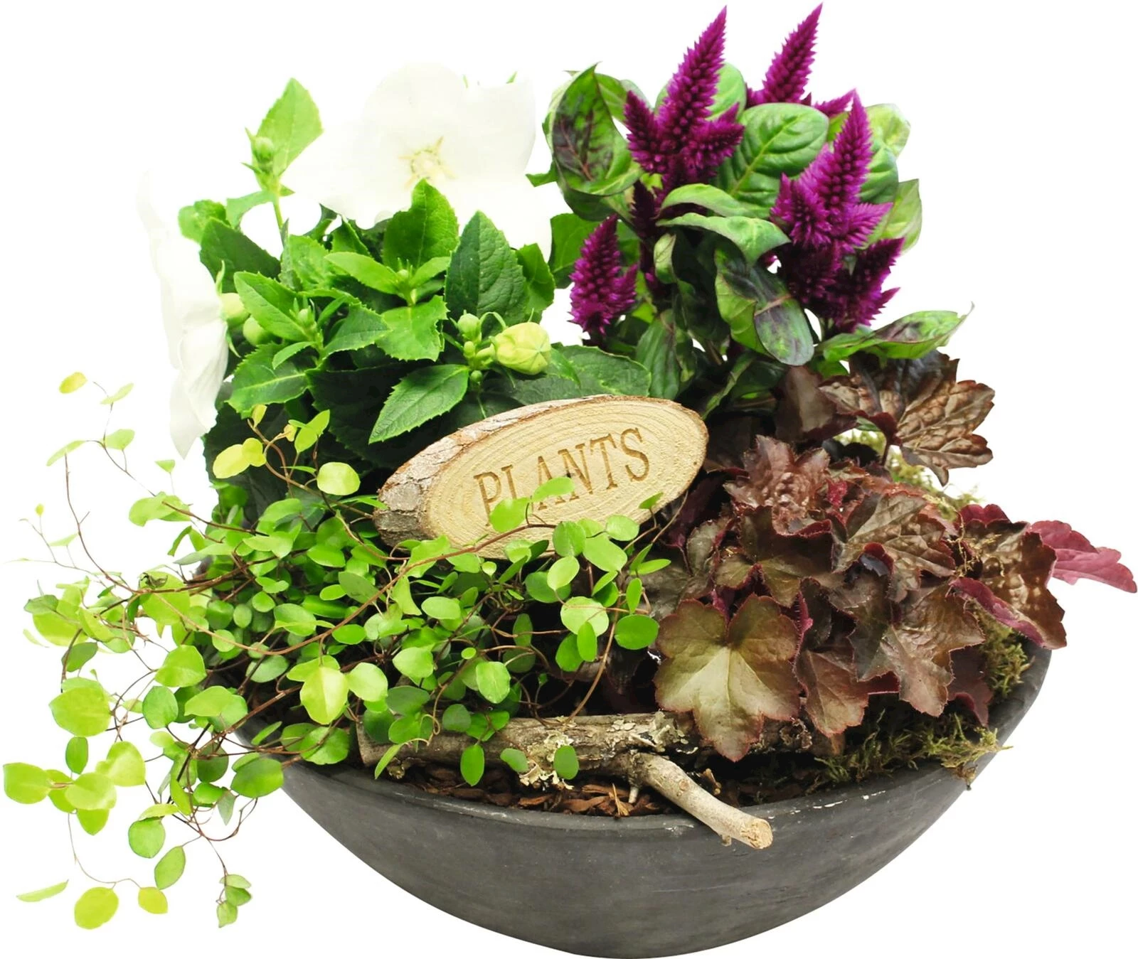 Herbstschale Stein P30 cm