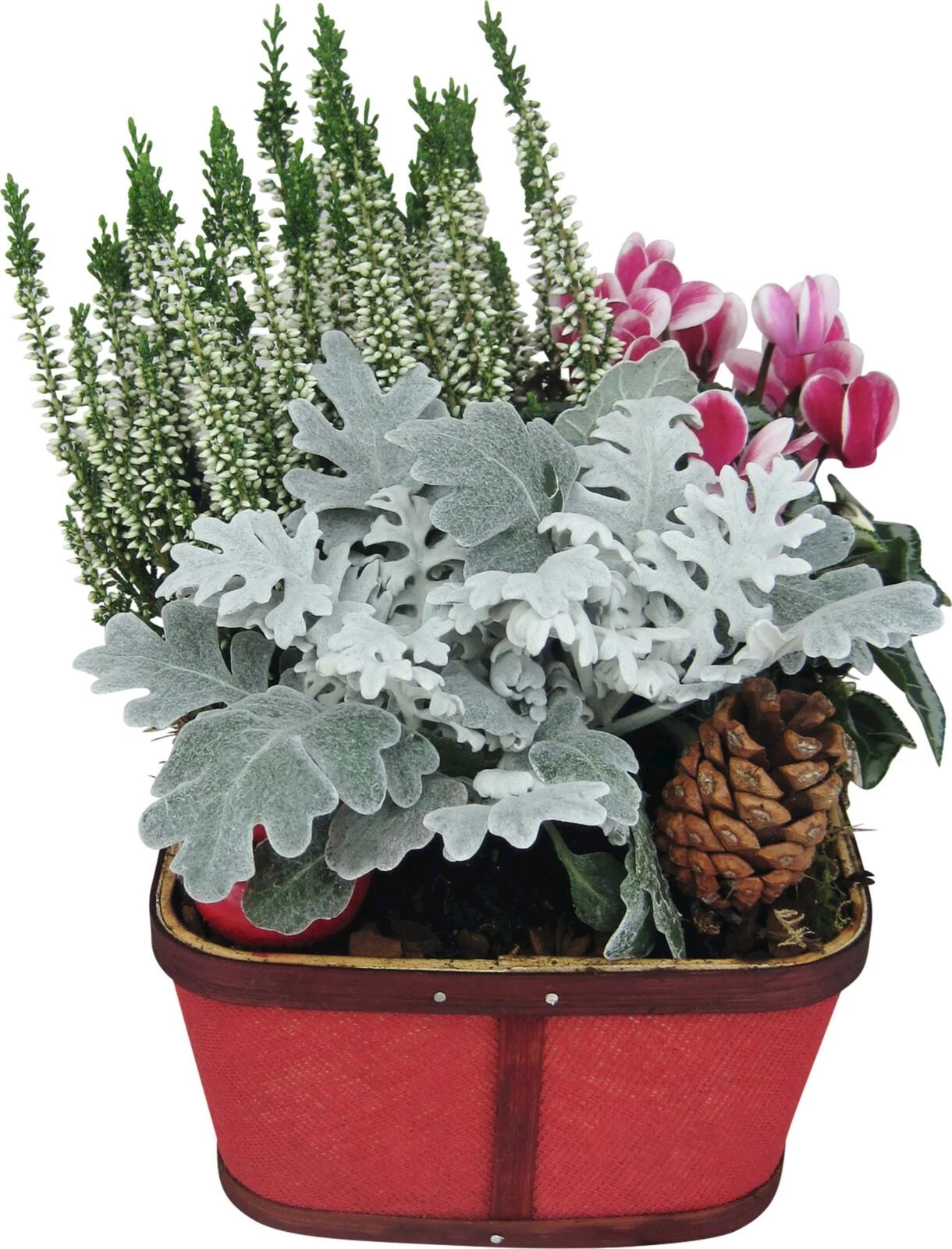 Zinktopf rund bepfl. P24 cm