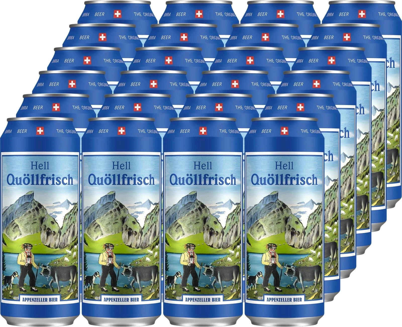 Bier Quöllfrisch Dose 24 × 50 cl