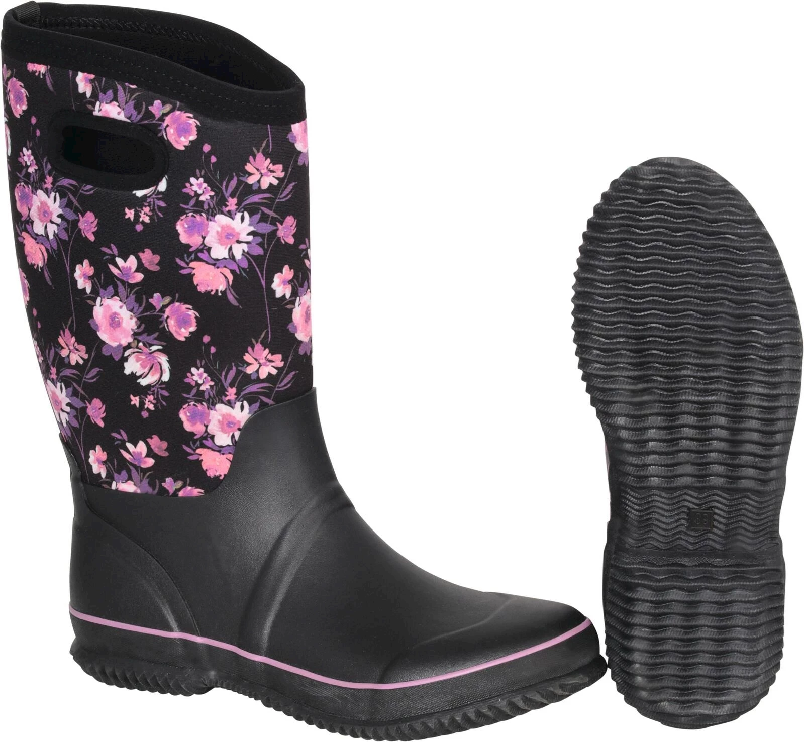 VidaXL Gummistiefel Größe 45 Mit Innenfutter - Wasserdichte Regenstiefel Rutschfest