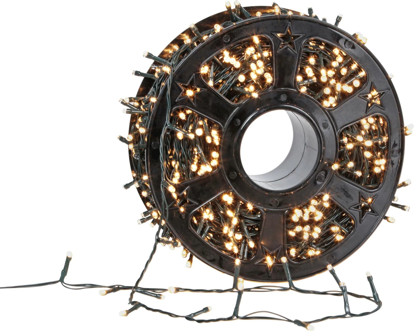 Lichterkette auf Rolle 1000 LED 50m kaufen Weihnachtsbeleuchtung mit