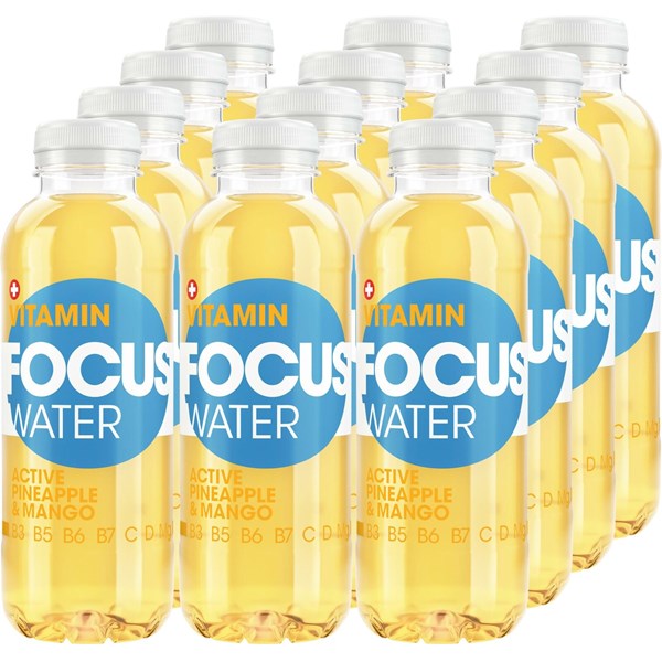 Focus Water Active 12 × 50 cl
