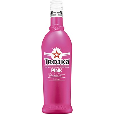 Vodka Likör Trojka Pink 17% 70 cl
