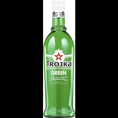 Vodka Liqueur Trojka Green 17% 70cl