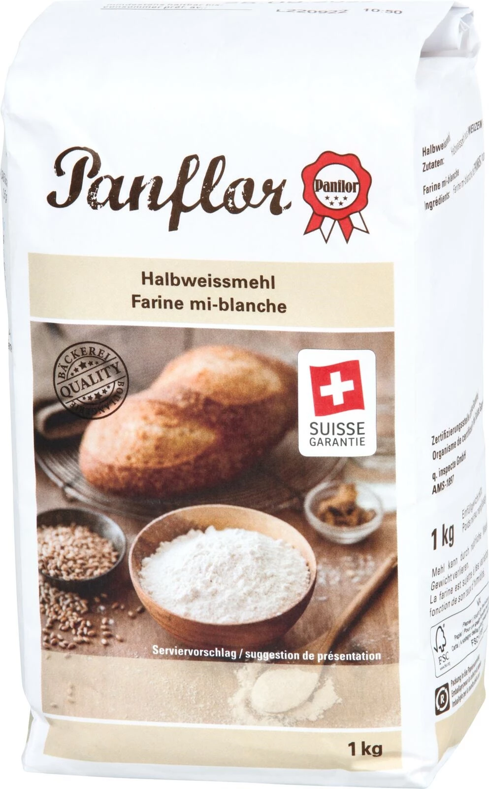 Halbweissmehl Panflor 1 kg