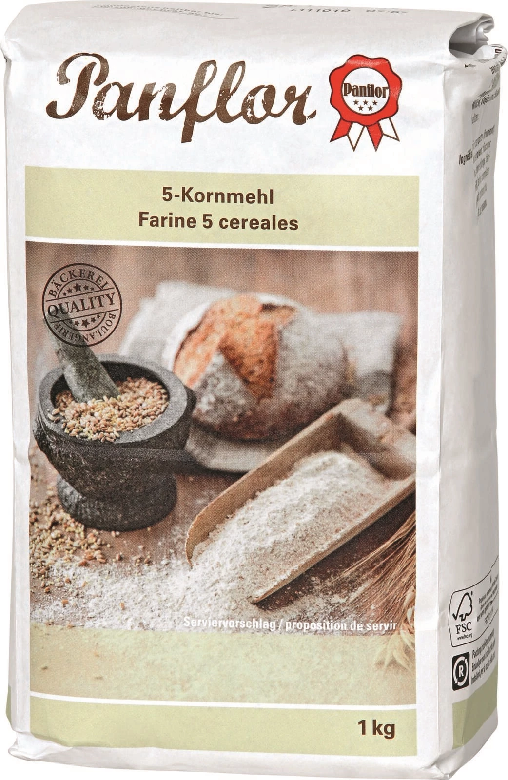 Fünfkorn-Mehl Panflor 1 kg