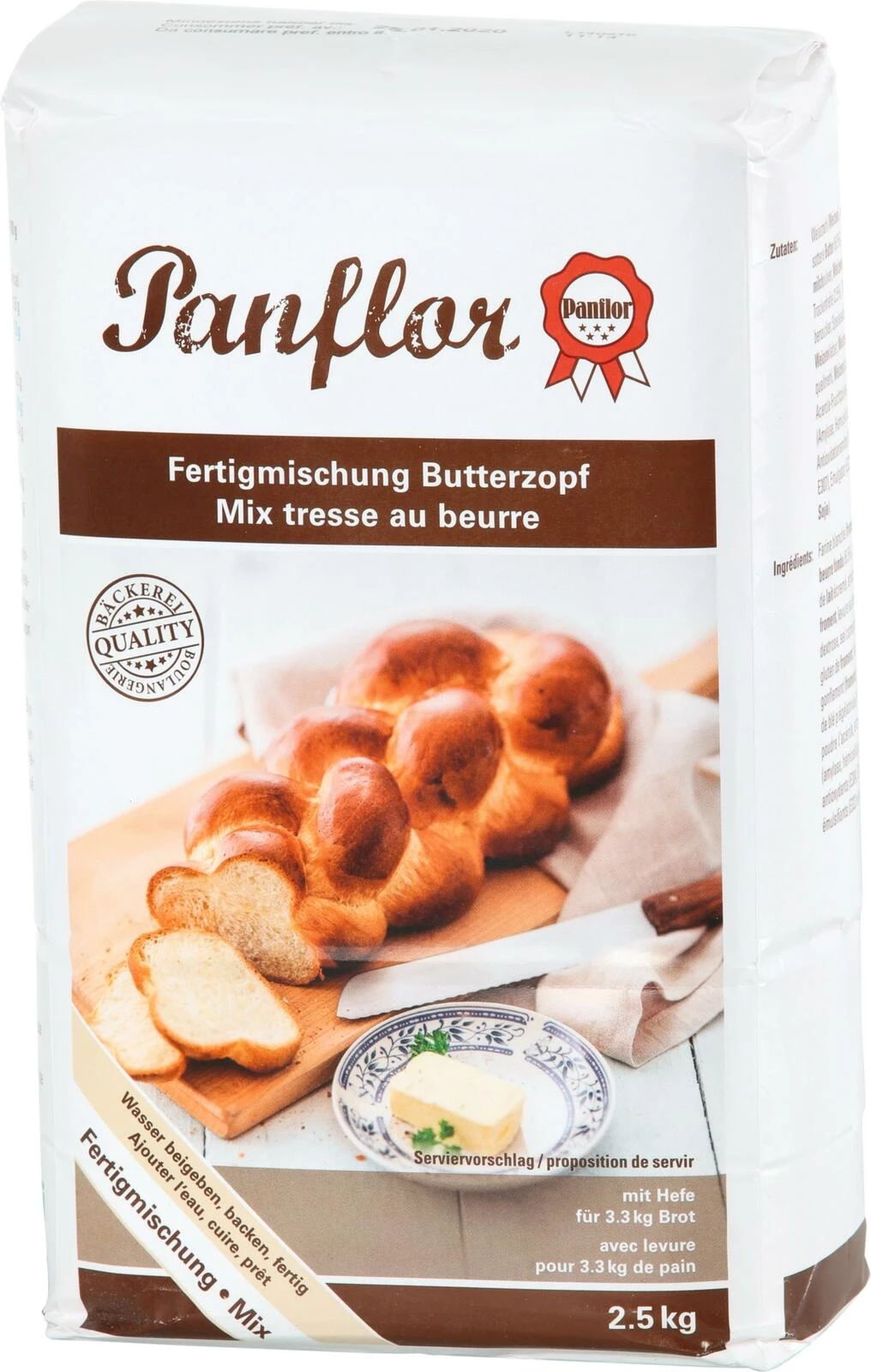 Fertigmix Butterzopf 2,5 kg