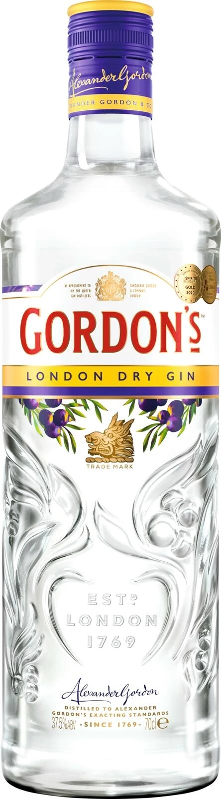 Gin Gordons 37,5% 70 cl