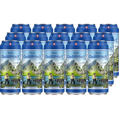 Bier Quöllfrisch Dose 15 × 50 cl