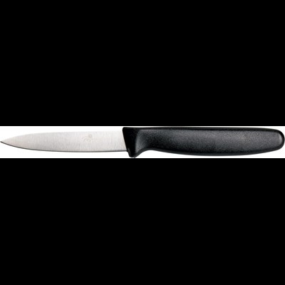 Couteau d’office noir 8 cm