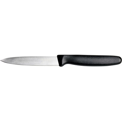 Couteau d’office noir 9 cm