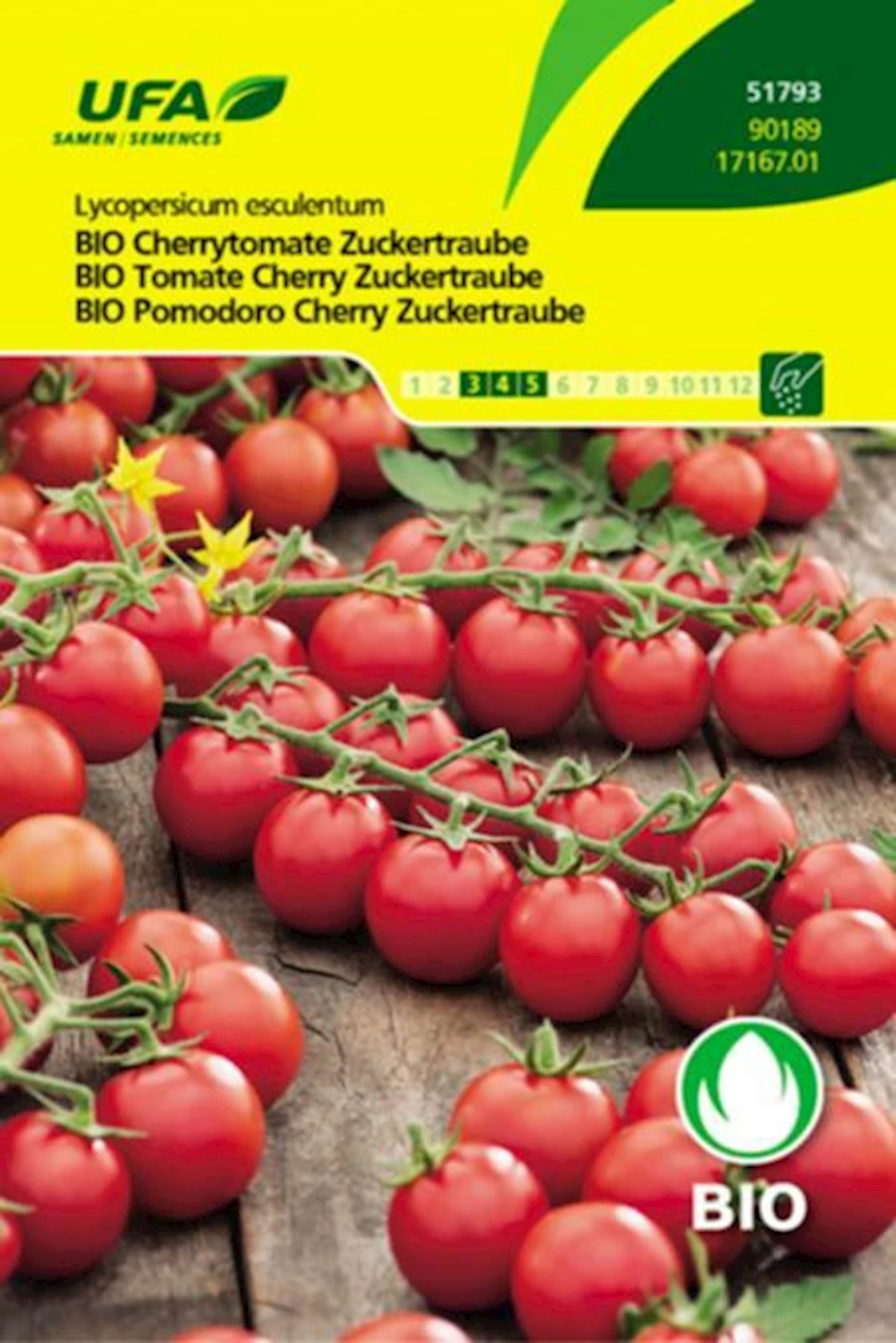 Cherrytomaten Zuckertraube BIO-K UFA