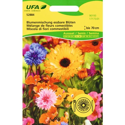Blumenmischung essbare Blüten UFA