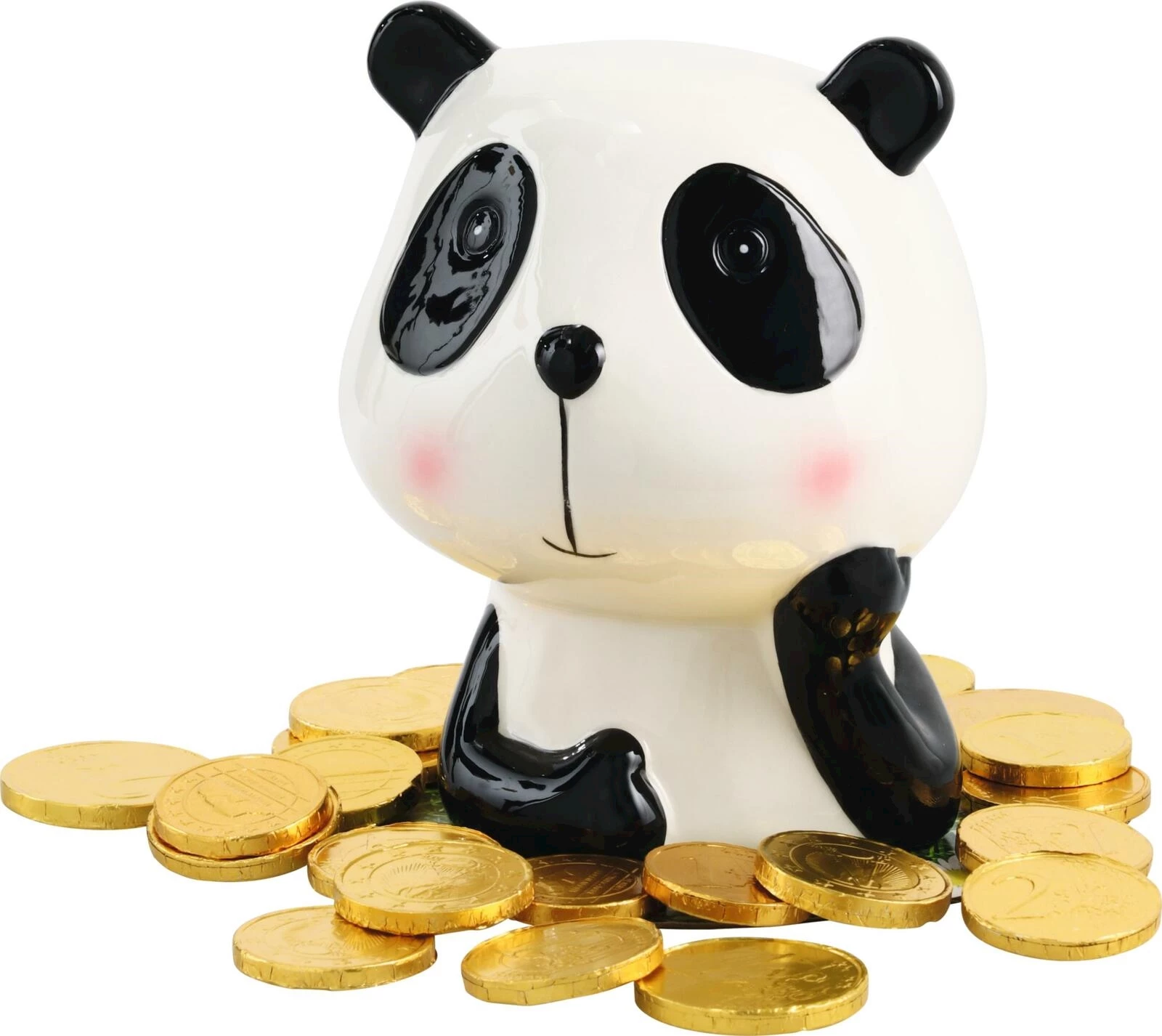 Kässeli Panda mit Schokolade