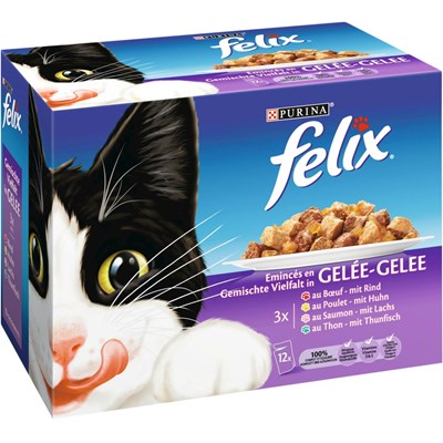 Katzenfutter Felix 12 × 100 g