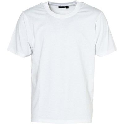 T-Shirt h.  blanc + navy M