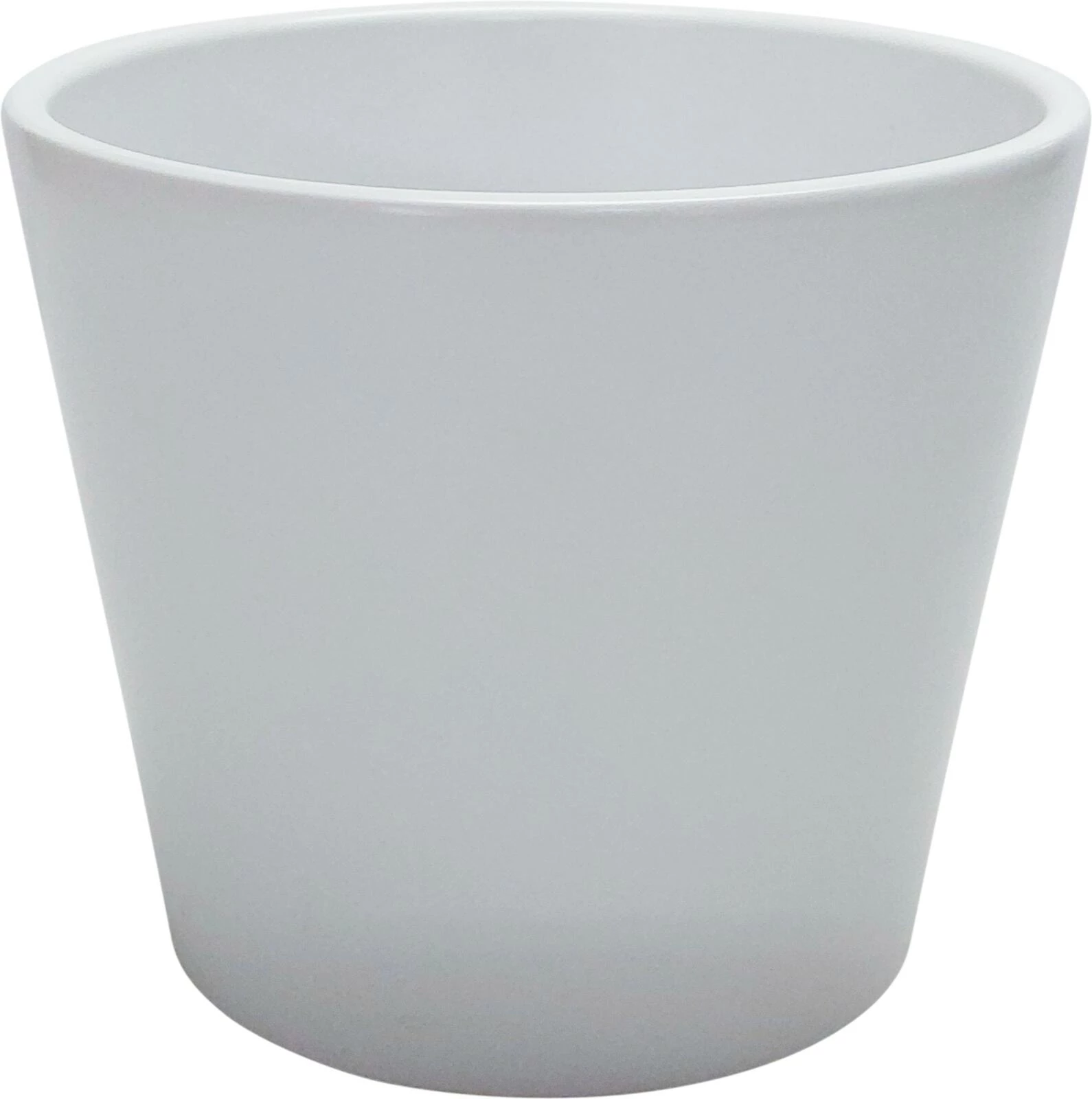 Topf Basic 18.5 cm weiss matt