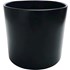 Pot Cylinder 12 cm noir m.