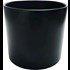 Pot Cylinder 13.5 cm noir m.
