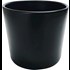 Pot Cylinder 16.5 cm noir m.