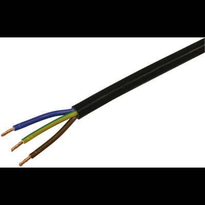 Câble Td 3 × 1 mm², 10 m noir