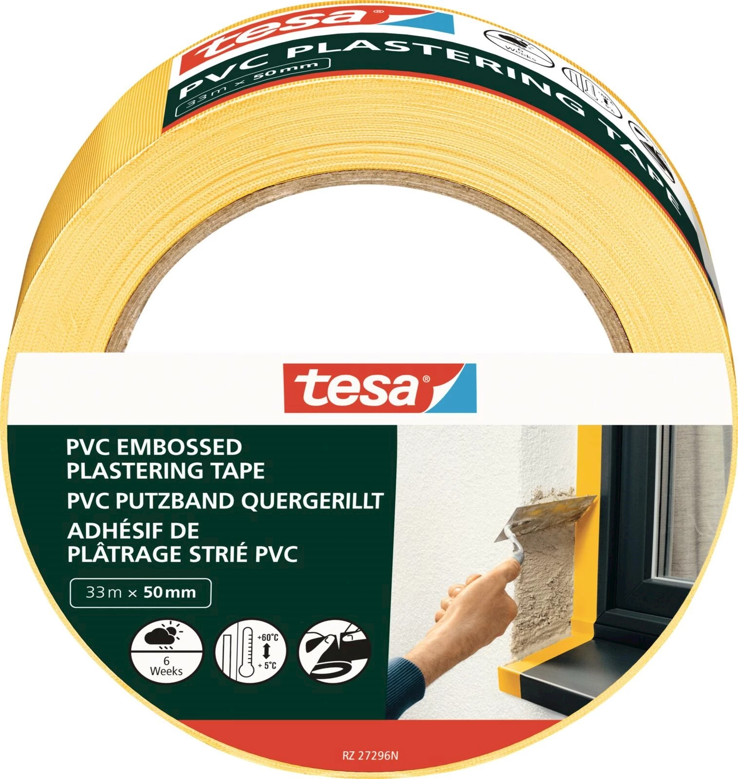 Abdeckband stark 33 m × 50 mm