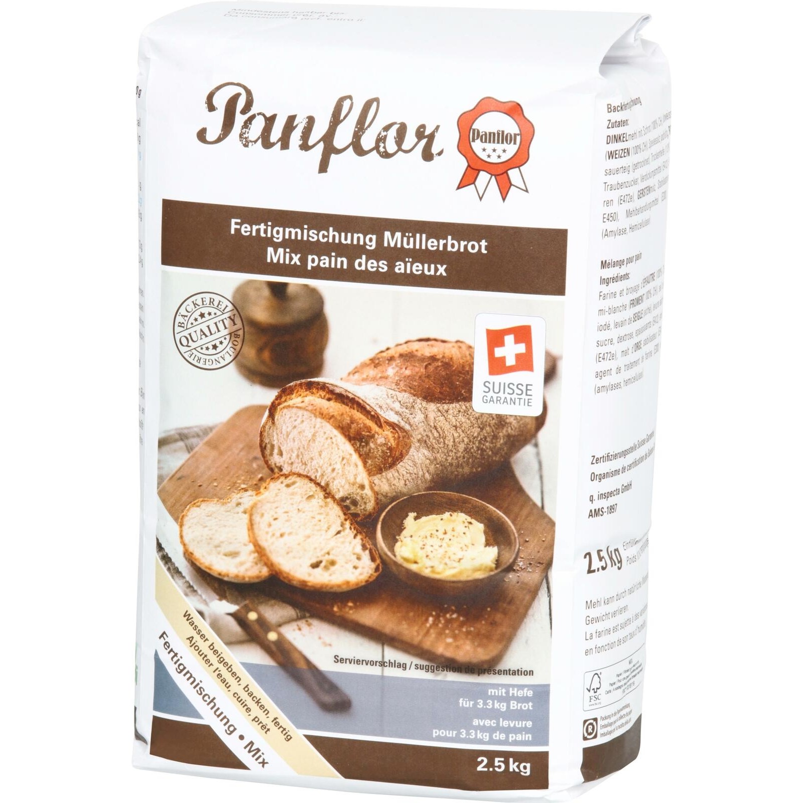 Farine Mix pain meunier 2,5 kg Acheter - Mélanges préparés - LANDI