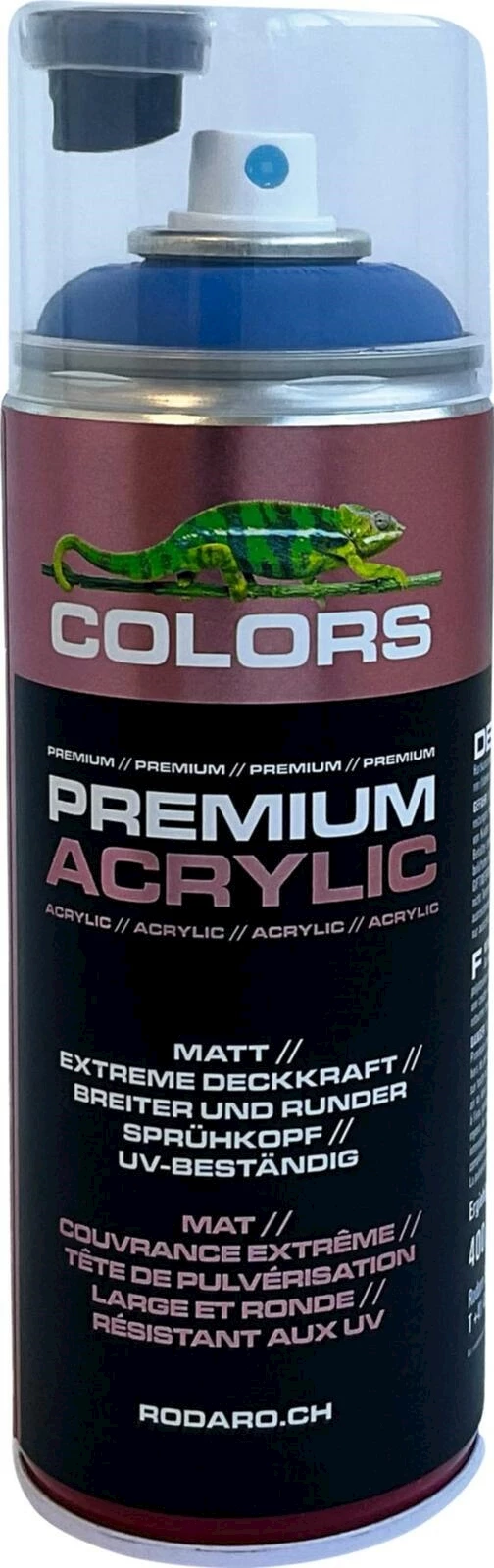 Spray Premium Acrylic  matt Signalblau 4