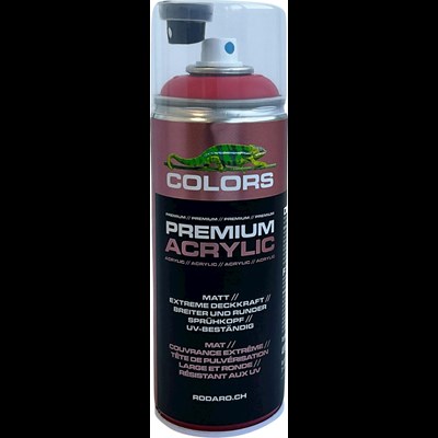 Spray Premium Acrylic  mat Rouge carmin