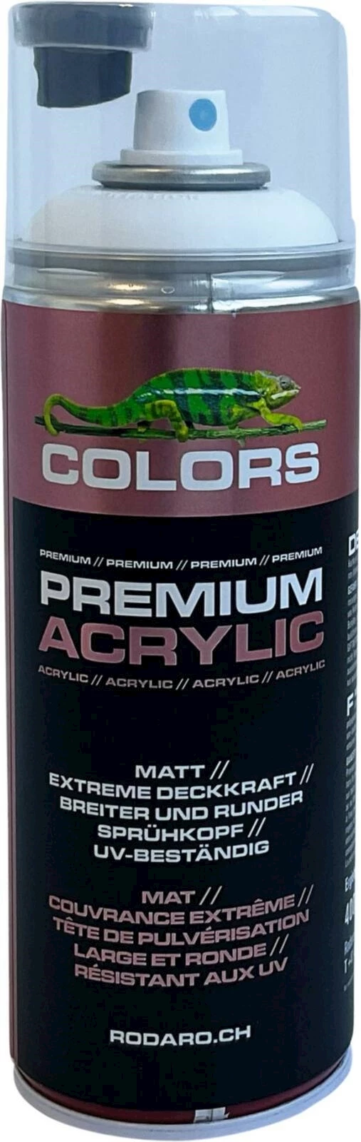 Spray Premium Acrylic  matt Reinweiss 40