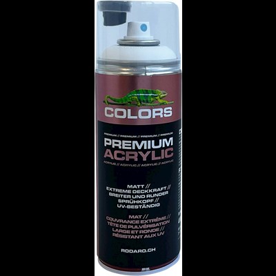 Spray Premium Acrylic  matt Reinweiss 40