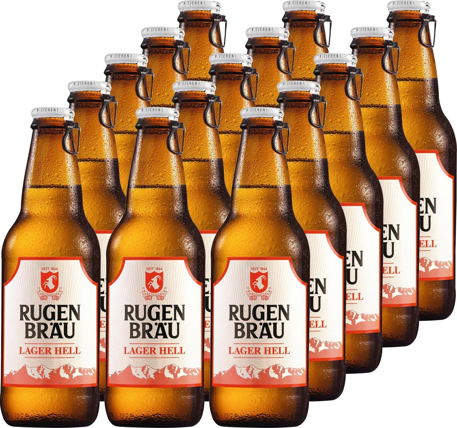 Lagerbier Rugenbräu 15 × 33 cl