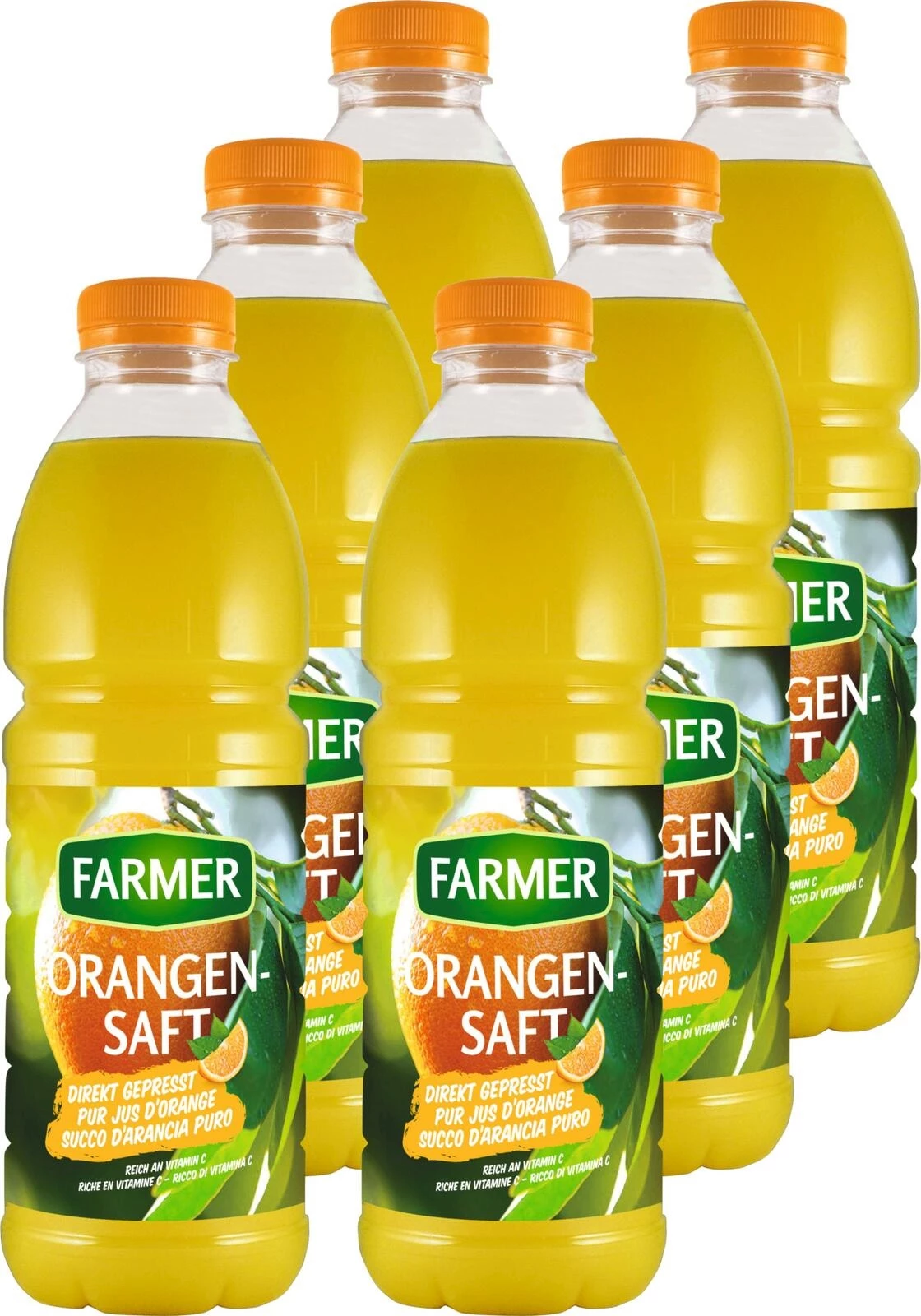 Direkt Orangensaft Farmer 6×100cl